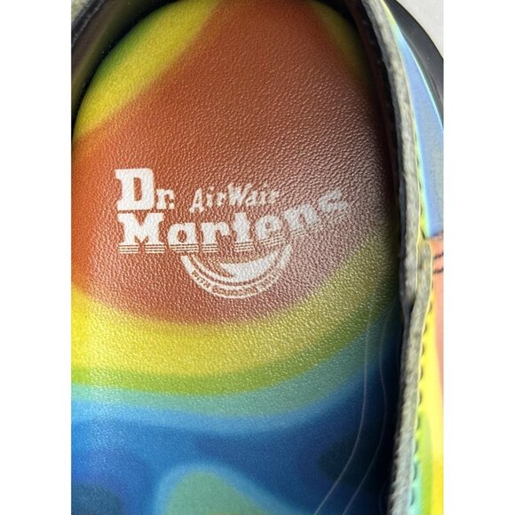 Dr. Martens Clogs Shoes Mens 9 Isham Genix Multicolor Heat Map Slingback Mule - Picture 8 of 12